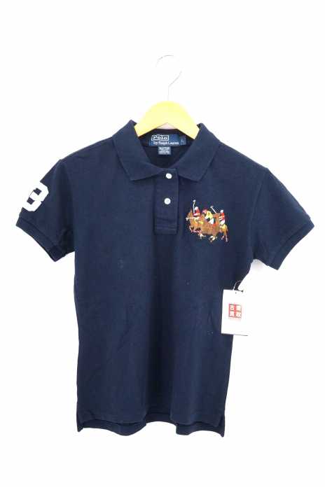Polo by RALPH LAUREN（ポロバイラルフローレン） 刺繍鹿の子ポロシャツ レディース トップス ポロシャツ