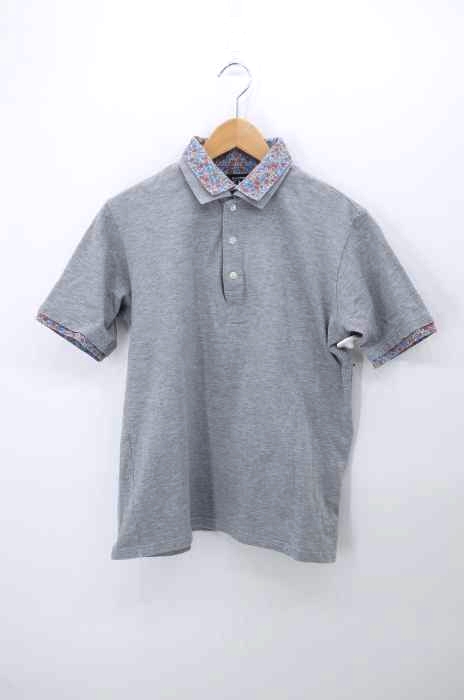 BEAMS(ビームス) レイヤード フェイク襟 ポロシャツ メンズ M