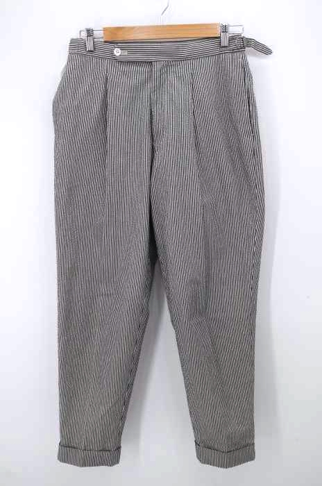 KAPTAIN SUNSHINE（キャプテンサンシャイン） 21SS Pleated side-tab trousers メンズ パンツ その他パンツ