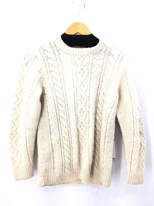 USED古着(ユーズドフルギ) 70~80S specially hand made フィッシャーマンニット レディース 表記無 表記無