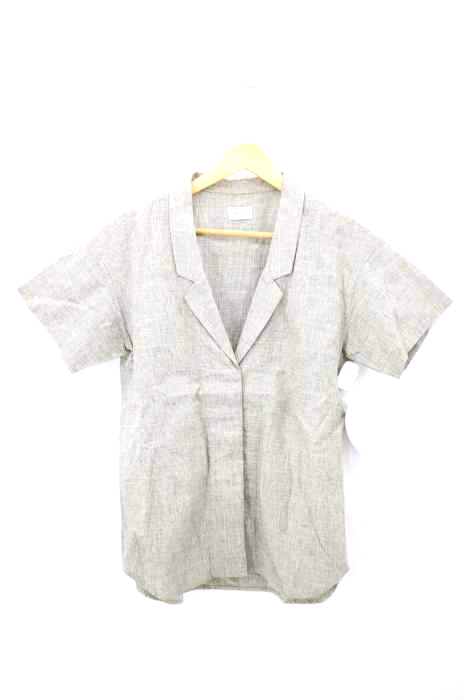 SHELTTER(シェルター) Linen Mix V Neck Shirts レディース FREE FREE