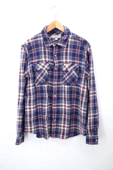 GUESS JEANS(ゲスジーンズ) チェック柄ネルシャツ メンズ import：S import：S