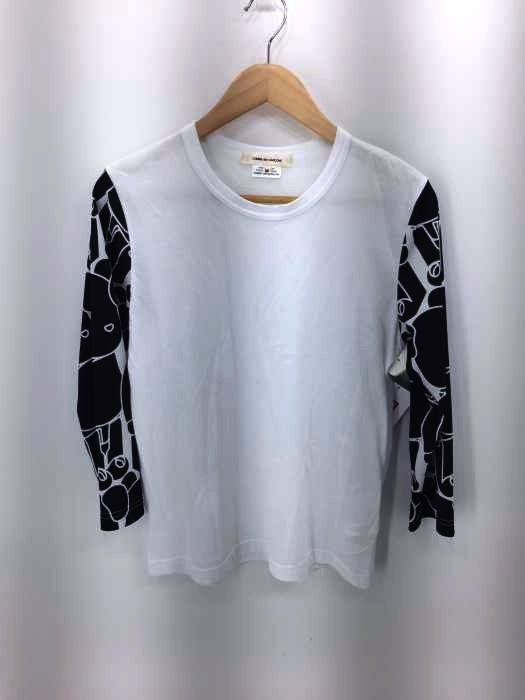 COMME des GARCONS(コムデギャルソン) AD2020 White & Black Teddy Sleeves Long Sleeve レディース JPN：M JPN：M