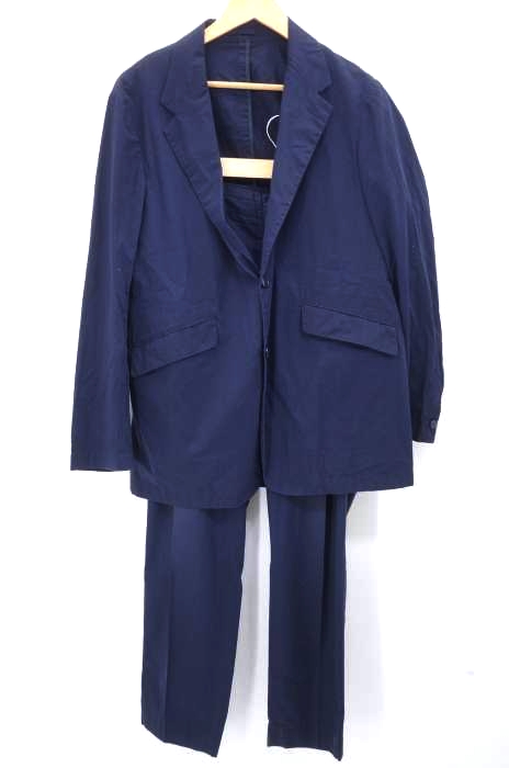 UNITED ARROWS(ユナイテッドアローズ) ツイル 2B ロング ジャケットセットアップ メンズ  M