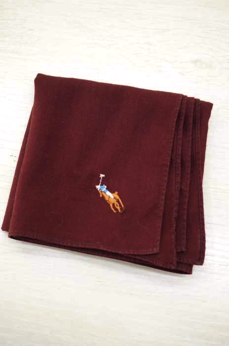 Polo by RALPH LAUREN（ポロバイラルフローレン） ポニー刺繍 ハンカチ メンズ ファッション雑貨 ハンカチ