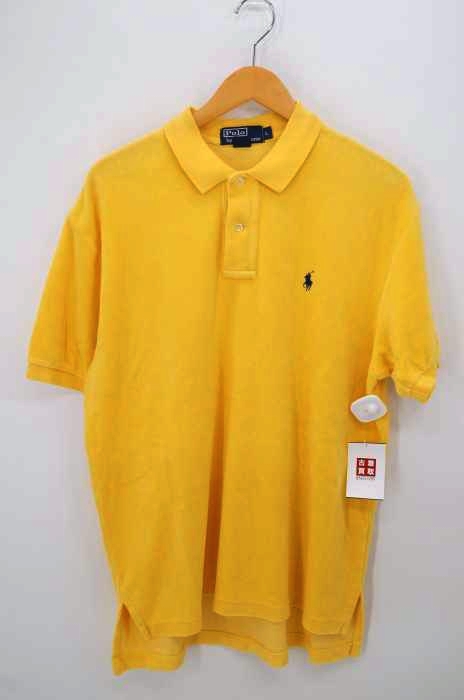 Polo by RALPH LAUREN(ポロバイラルフローレン) パイル地 ポニー刺繍ポロシャツ メンズ  L