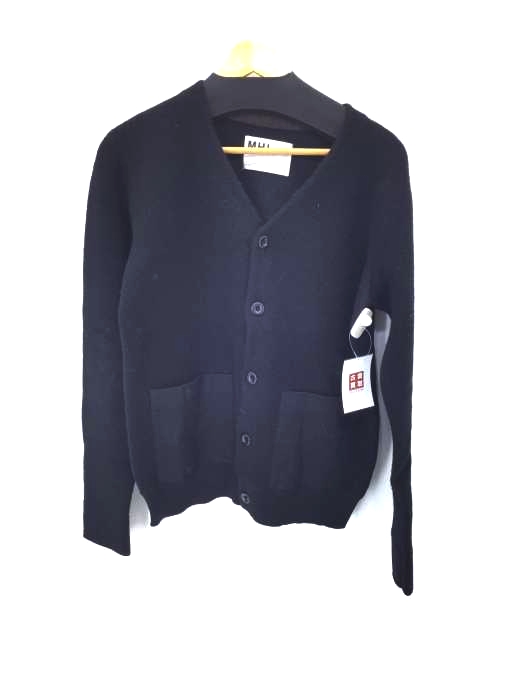 MHL.（エムエイチエル） 18AW DRY WOOL RIB メンズ トップス カーディガン