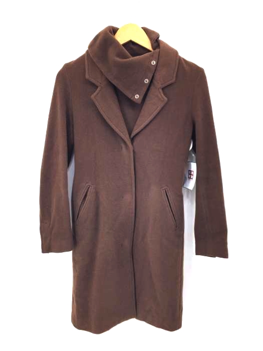 MM6 Maison Margiela(エムエムシックス メゾンマルジェラ) タートルネックデザインカシミヤ混ウールチェスターコート レディース 表記無 表記無