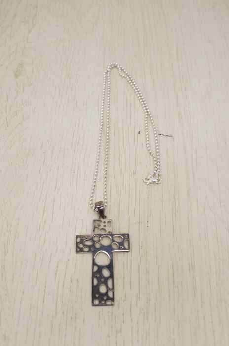 USED古着(ユーズドフルギ) 925SILVER クロスネックレス メンズ 表記無 表記無