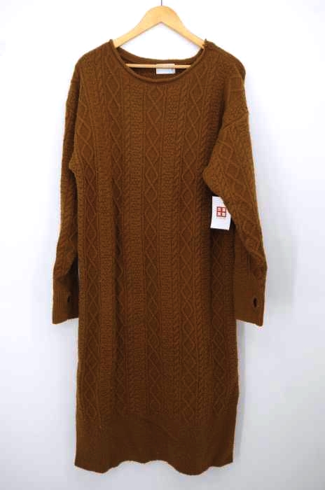 KBF(ケイビーエフ) ケーブルロングロングワンピース レディース ONE SIZE ONE SIZE
