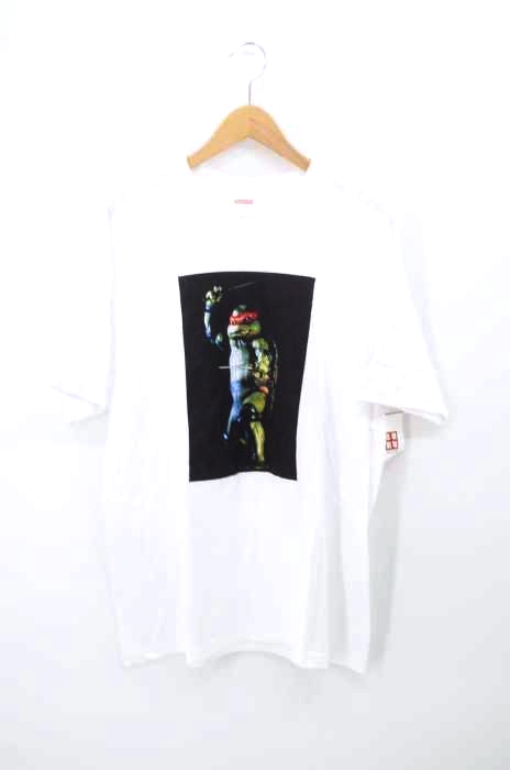 Supreme(シュプリーム) 21SS Raphael Tee ラファエロ ミュータントタートルズ ロゴTシャツ メンズ トップス Tシャツ・カットソー