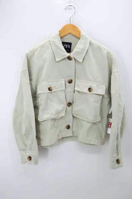 ZARA（ザラ） オーバーダイデニムジャケット レディース アウター ジャケット