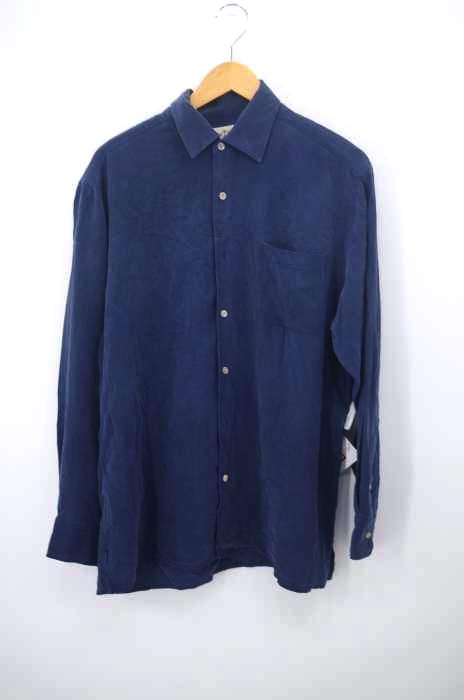 Tommy Bahama(トミーバハマ) 織柄シルクシャツ メンズ import：M import：M