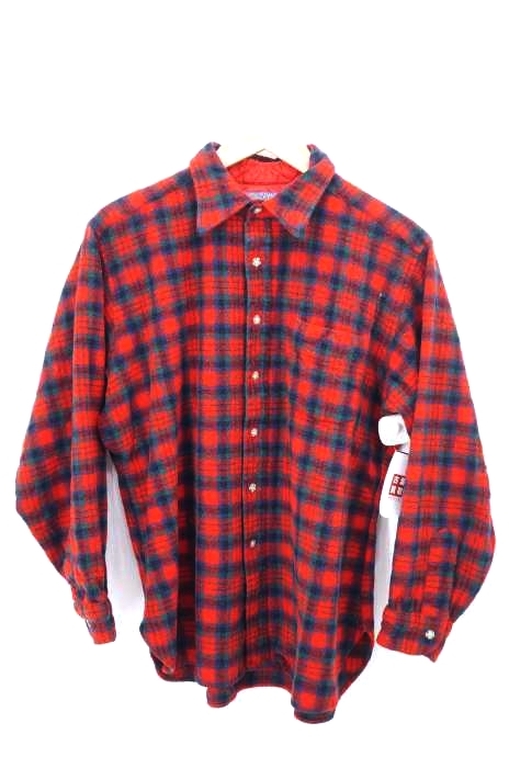 PENDLETON(ペンドルトン) 70S ウールロングスリーブシャツ メンズ  XL