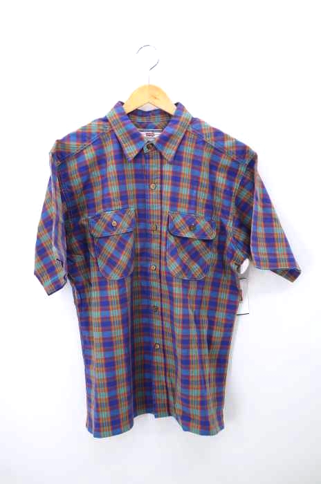 Levis(リーバイス) チェック柄 半袖シャツ メンズ import：L import：L