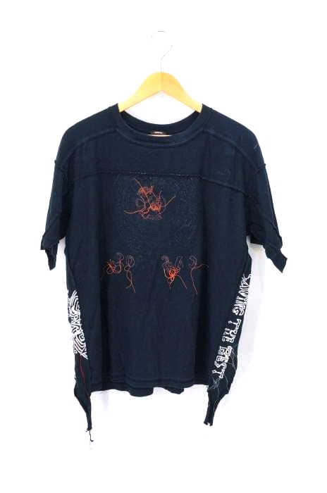 JETPACK Hom(m)e(ジェットパックオム) DECONSTRUCTED RECYCLE REVERSIBLE TSHIRT メンズ トップス Tシャツ・カットソー