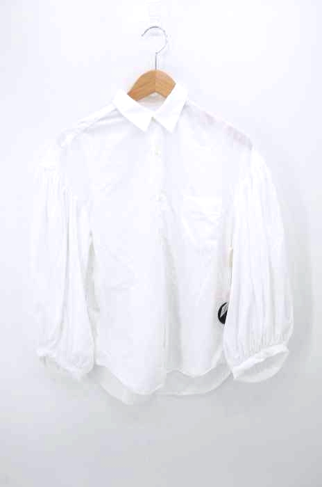 COMME des GARCONS COMME des GARCONS（コムデギャルソンコムデギャルソン） AD2020 2021SS バルーン スリーブ シャツ トップス レディース トップス ニット・セーター