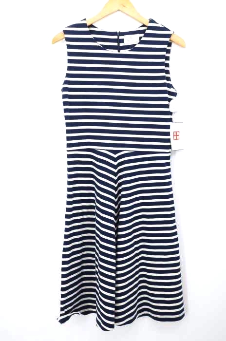 BEAUTY&YOUTH UNITED ARROWS(ビューティーアンドユースユナイテッドアローズ) ボーダーフレアノースリーブワンピース レディース 表記無 表記無
