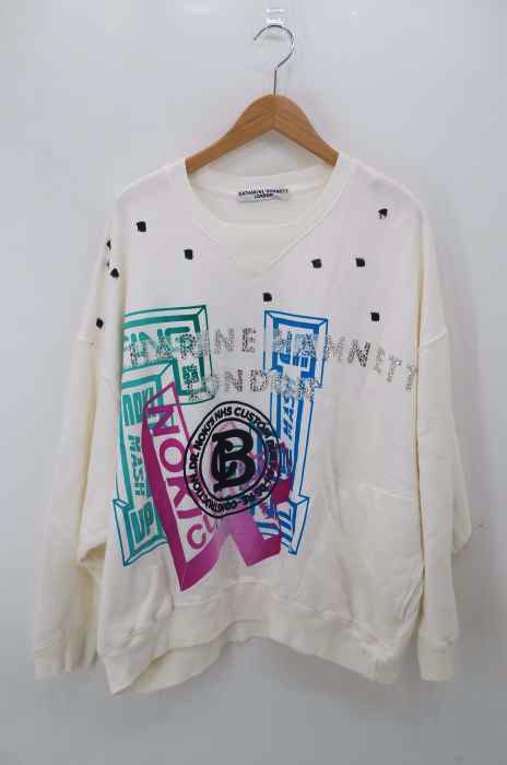 KATHARINE HAMNETT LONDON（キャサリンハムネットロンドン） Fusion Line Sweat レディース トップス スウェット・トレーナー