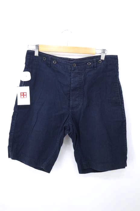 MHL.(エムエイチエル) リネン ハーフ パンツ メンズ JPN:L JPN:L