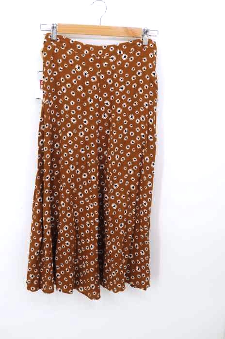 ZARA(ザラ) 花柄フレアスカート レディース  S