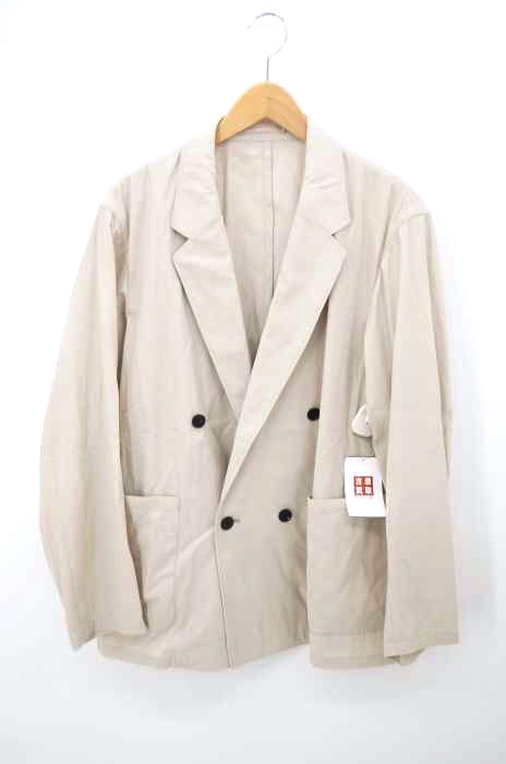 UNITED ARROWS（ユナイテッドアローズ） 20AW ギャバジン ボイル 4B ダブルブレストジャケット メンズ アウター ジャケット