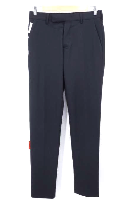 MSGM（エムエスジーエム） SOLID COLOR LIGHTWEIGHT WOOL ハイウエストスラックスパンツ メンズ パンツ スラックス