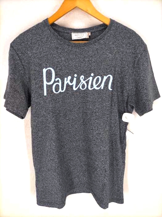 maison kitsune(メゾンキツネ) PARISIENプリントクルーネックTシャツ メンズ JPN：S JPN：S