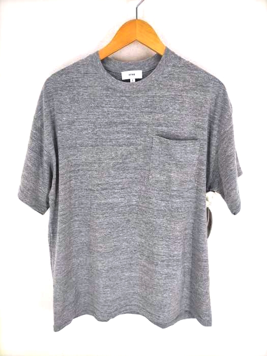 HYKE(ハイク) 霜降り クルーネックTシャツ メンズ JPN：1 JPN：1