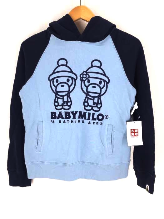 A BATHING APE(アベイシングエイプ) マイロプリントパーカー レディース トップス パーカー