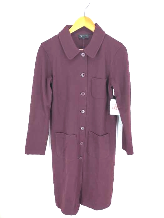agnes b.(アニエスベー) J617 MANTEAU ステンカラーコート レディース  イ