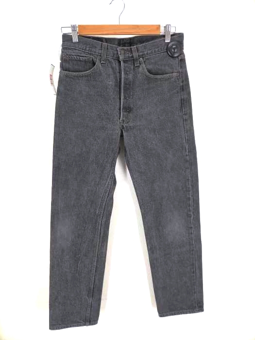 Levi‘s（リーバイス） 90s USA製 501 ボタンフライブラックデニムパンツ メンズ パンツ デニム
