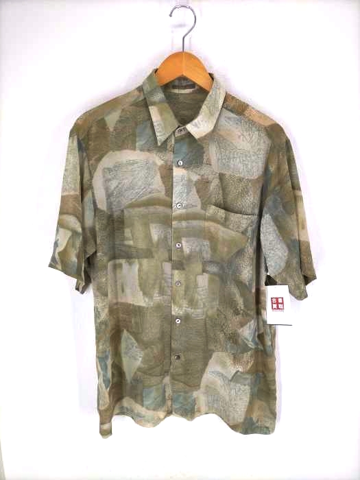 CIMCA CLUB（フルギ） シアー総柄シャツ メンズ トップス カジュアルシャツ