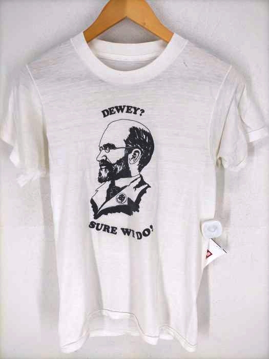 USED古着(ユーズドフルギ) DEWEY SURE WE DO Tシャツ メンズ 表記無 表記無