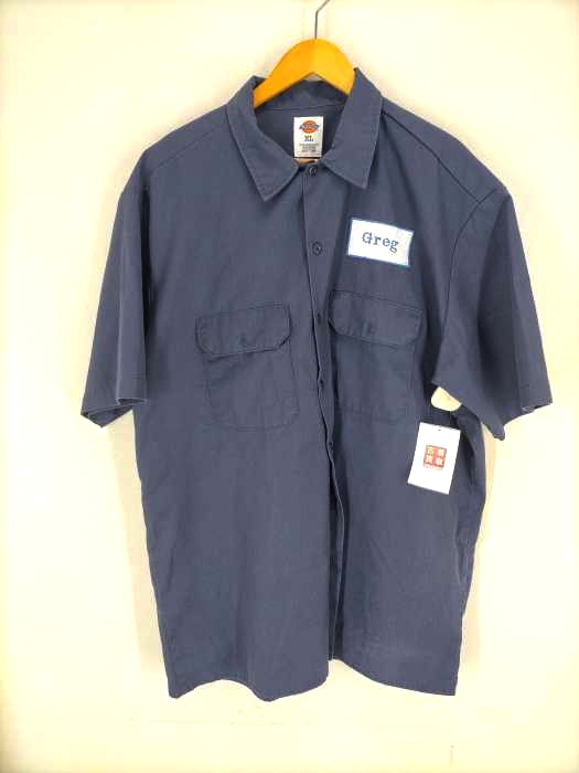 Dickies(ディッキーズ) 刺繍ボタンシャツ メンズ トップス カジュアルシャツ