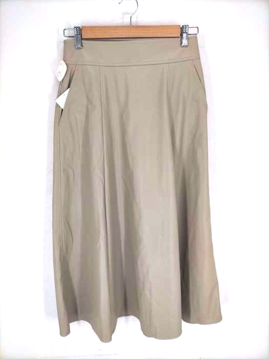 UNITED ARROWS green label relaxing(ユナイテッドアローズグリーンレーベルリラクシング) フェイクレザー フレアスカート レディース JPN：38 JPN：38