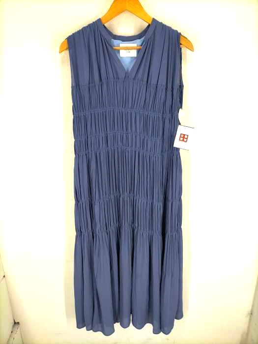 AMERI(アメリ) SHIRRING PLEATS NS DRESS レディース FREE FREE