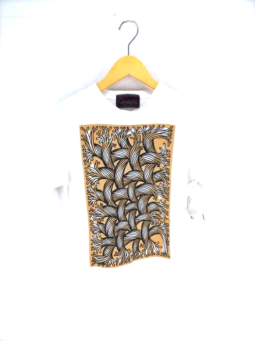 NEMETH(ネメス) 縄プリントクルーネックTシャツ メンズ 表記無 表記無