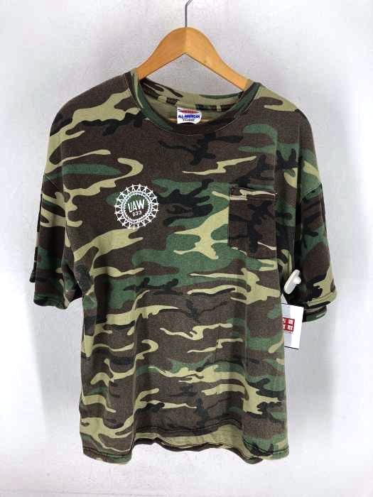 USED古着(ユーズドフルギ) カモ柄クルーネックTシャツ メンズ JPN：XL JPN：XL