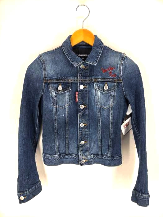 DSQUARED2(ディースクエアード) KURTKA JEANSOWA CLASSIC レディース JPN：36 JPN：36