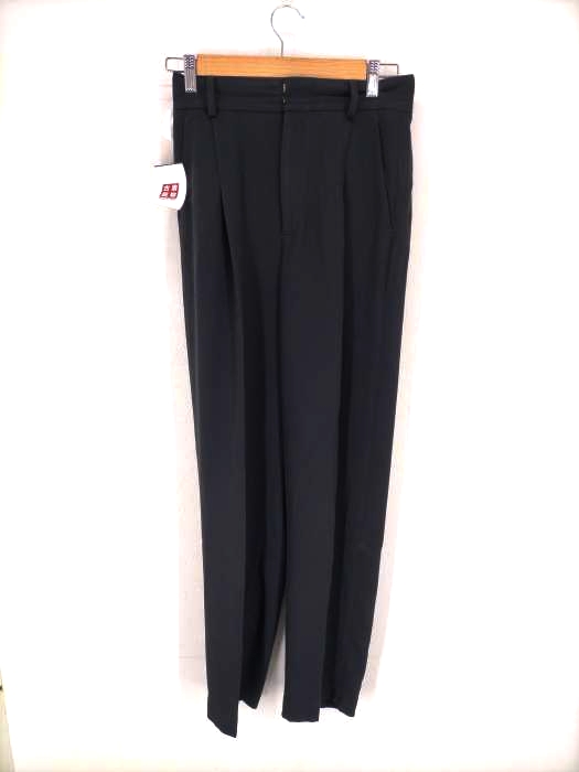 6 BEAUTY & YOUTH UNITED ARROWS(ロクビューティーアンドユースユナイテッドアローズ) GEORGETTE TUCK PANTS 2 レディース パンツ スラックス