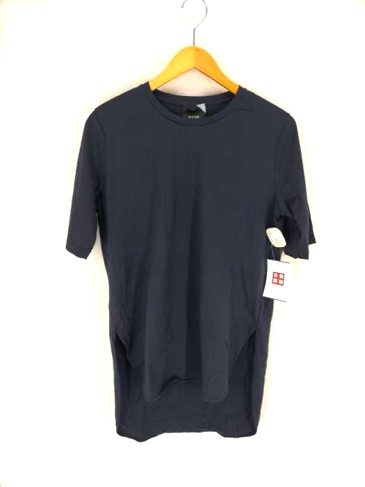 ATON(エイトン) SUVIN 60/2 ROUNDED HEM TSHIRT/スビンコットンラウンドヘムTシャツ レディース JPN：1 JPN：1