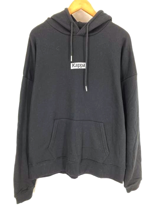 Kappa(カッパ) ビッグシルエットロゴフードパーカー メンズ JPN:L JPN:L