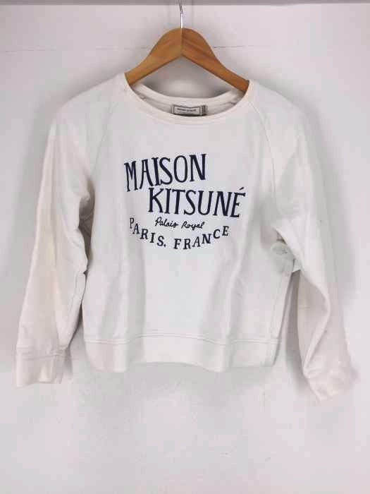 maison kitsune（メゾンキツネ） ロゴトレーナー レディース トップス スウェット・トレーナー