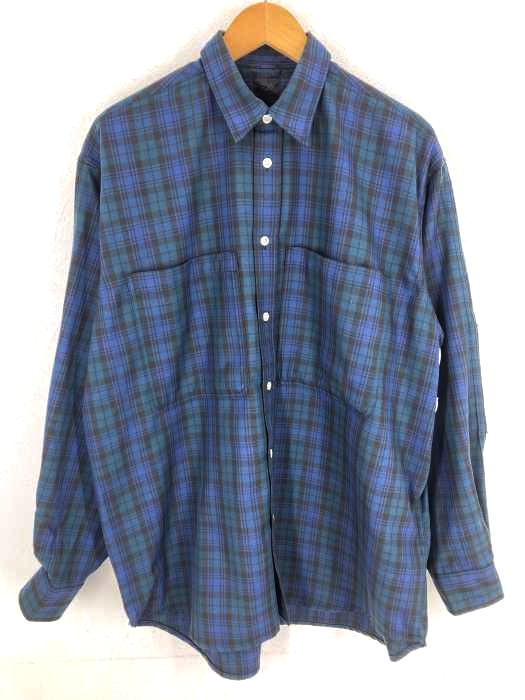 DAIWA PIER39(ダイワ ピアサーティンナイン) 21AW TECH FLANNEL WORKERS SHIRTS メンズ トップス カジュアルシャツ