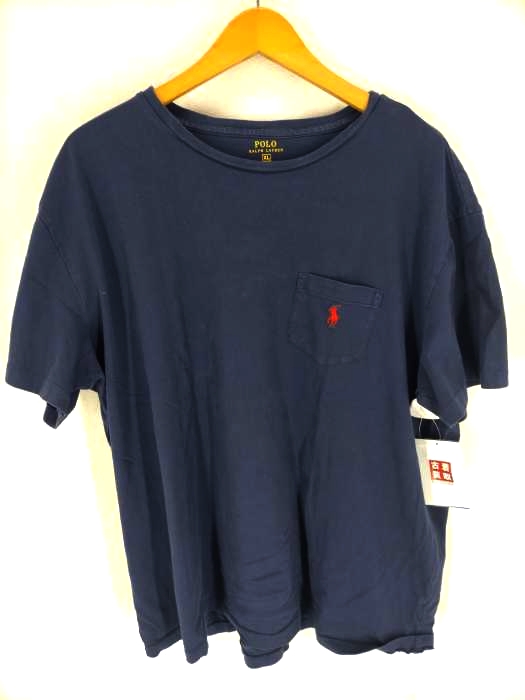 Polo by RALPH LAUREN(ポロバイラルフローレン) 刺繍ポケットTシャツ メンズ import：XL import：XL