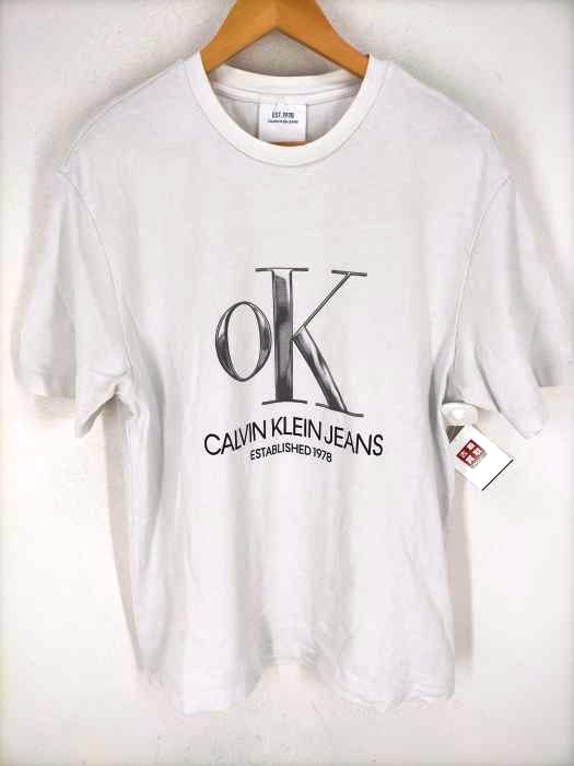 Calvin Klein Jeans(カルバンクラインジーンズ) ロゴプリントTシャツ メンズ トップス Tシャツ・カットソー