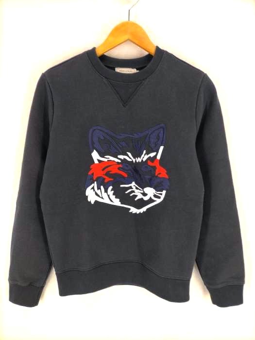 maison kitsune(メゾンキツネ) 21SS BigFox 刺繍スウェット メンズ import：XS import：XS