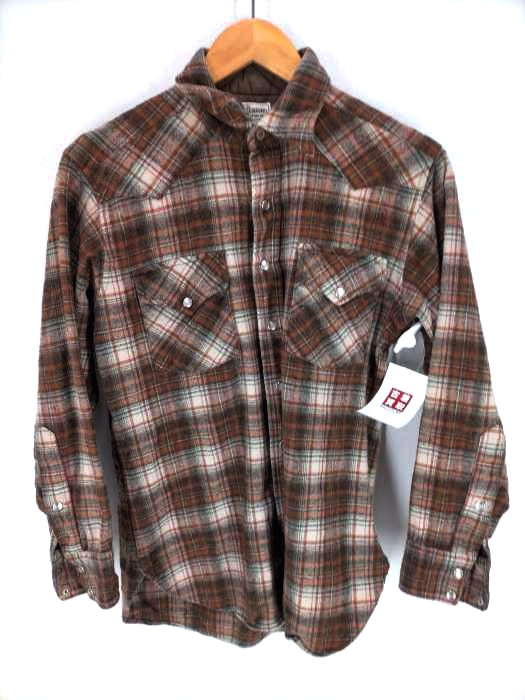 PENDLETON(ペンドルトン) 白タグ チェック柄ウエスタンネルシャツ メンズ JPN:M JPN:M