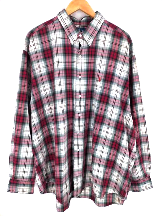 ラルフローレン Ralph Lauren オンブレ BLAKE L 古着